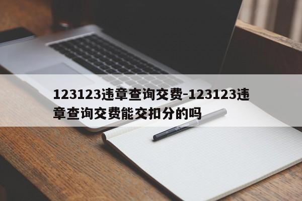 123123违章查询交费-123123违章查询交费能交扣分的吗